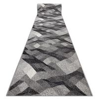 alfombra de pasillo silver palanga gris 120 cm 120x510 cm