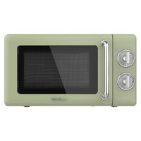 cecotec microondas solo microondas 20l proclean 3010 retro green