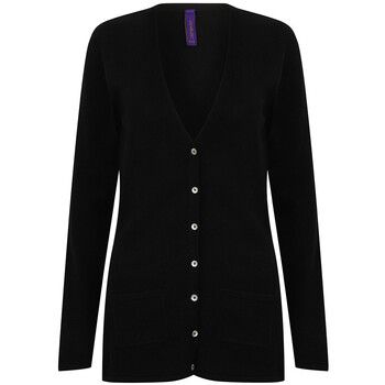 Henbury Chaqueta de punto Fine Knit para mujer