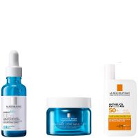 la roche-posay the replumping  uv defense trio