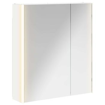 Armario Con Espejo De Baño | Mueble De Baño 63,5 X 15,5 X 70 Cm
