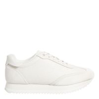 calvin klein zapatilla casual retro runner beige hw0hw02294-0hm
