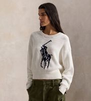 polo ralph lauren para mujer 211a96234002 jersey de algodon con big pony blanco xl casual