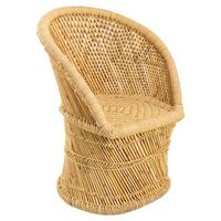 sillon redondo de bambu 62x46x83