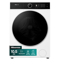 lavadora carga frontal hisense wf5i1045bwq 10 kg 1400 rpm a blanco
