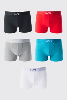 Pack De 5 Calzoncillos Man De Colores Mixtos, Multi
