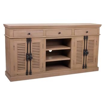 Aparador marrón 173x41x89h cm