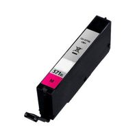 compatible magenta canon cli-571mxl high capacity ink cartridge replaces canon 0333c001