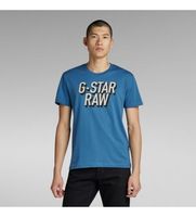g-star para hombre d25021-336-937 camiseta 3d dotted azul xs casual manga corta algodon organico sostenible