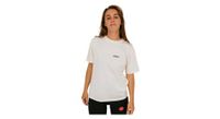 camiseta de manga corta wilma romy beige  mujer