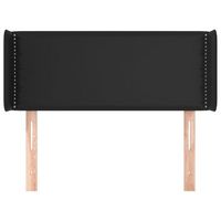 cabecero cama mueble de dormitorio de cuero sintetico 103 x 16 x 7888 cm negro m020006482