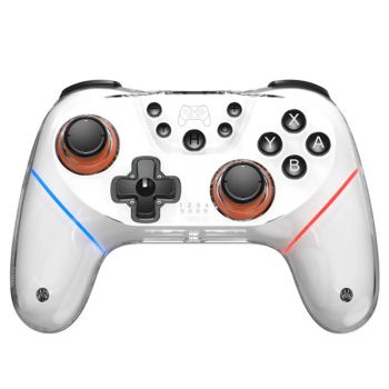 Controlador de juego inalámbrico T56 Bluetooth con joysticks Hall y gatillos Hall, iluminación RGB, giroscopio de 6 ejes