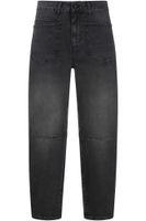 jeans barrel fit black 32