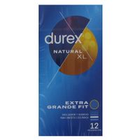 durex natural xl 12 unidades