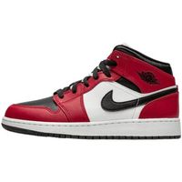nike zapatillas altas 1 mid chicago black toe para hombre