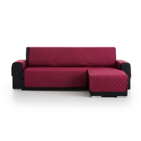 funda chaiselongue acolchada reversible 280 brazo derecho spirit malva