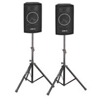 altavoces pasivos vonyx sl6 150w rms 2 vias con soportes y cables