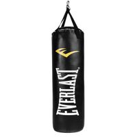 everlast saco nevatear con cadena sin relleno 18kg black  white