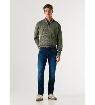 Pepe Jeans para hombre. PM20845335AD Jeans Straight Summer azul (34/32), Casual, Algodón, Denim