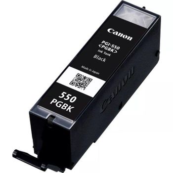 Cartucho de tinta Canon PGI-550PGBK Negro 15 ml para impresoras PIXMA