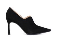 escote de ante con corte en v black
