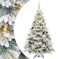 arbol de navidad artificial con 300 led 180 cm pe y pvc vidaxl