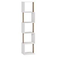 estanteria 5 huecos color blancoroble