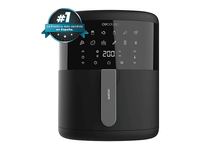 freidora de aire - cecotec cecofry bombastik 6000 1700 w 6 l 80-200 c 12 modos temporizador negro