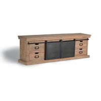mueble tv estilo industrial