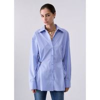 liu jo camisa camisa en popelina para mujer