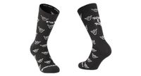 calcetines northwave ride  amp  roll negro