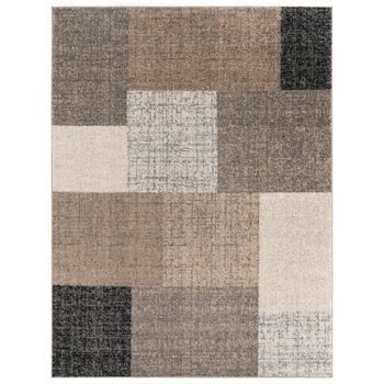Alfombra Monde marrón 60x110 cm