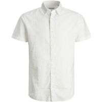 jack  jones camisa manga corta 12253721 jjelinen blend shirt ss sn pls white para hombre