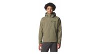chaqueta de softshell columbia cascade ridge iii verde para hombre