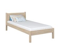 cama individual de roble n02 roble blanqueado