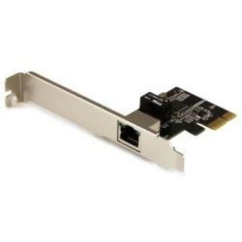 Tarjeta Red StarTech PCIe Intel I210-AT 1 GbE 1 Puerto RJ45 Doble Perfil