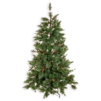 Árbol De Navidad Artificial Verde De 240 Cm Con Acabado Realista Lolahome