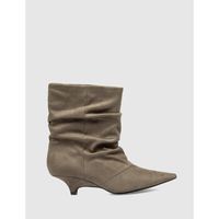 kamome trends botines botin tikos taupe para mujer