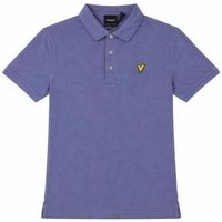 lyle  scott polo plain polo shirt rich navy para hombre