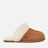 ugg womens scuffette ii sheepskin slippers  - chestnut - uk 3
