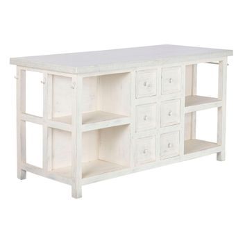 Mueble Auxiliar Home Esprit Blanco 168 X 76 X 92 Cm