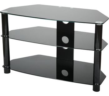 VIVANCO Brisa 1000 B TV Stand - Black, Black