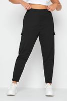 yours pantalones estrechos scuba con bolsilos cargo mujer curvy y tallas grandes yours