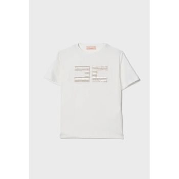 Elisabetta Franchi Camiseta 10923856855382 para niño