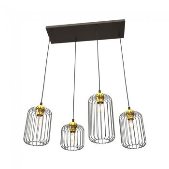Lámpara de techo osmera oro (4 luces)