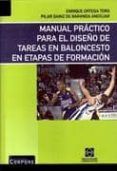 manual practico para el diseno de tareas en baloncesto en etapas de fo