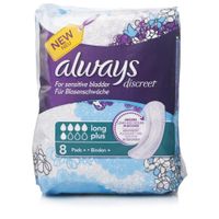 always discreet long plus pads