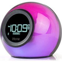 ihome ibt29 colour changing fm bluetooth clock radio