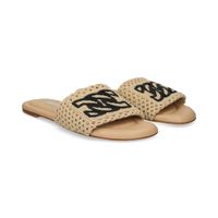 casadei sandalias planas mujer - beige talla 39