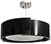 Lámpara Colgante Moderna Redonda Negra 6 Luces. 6xe27. Diámetro 73cm.